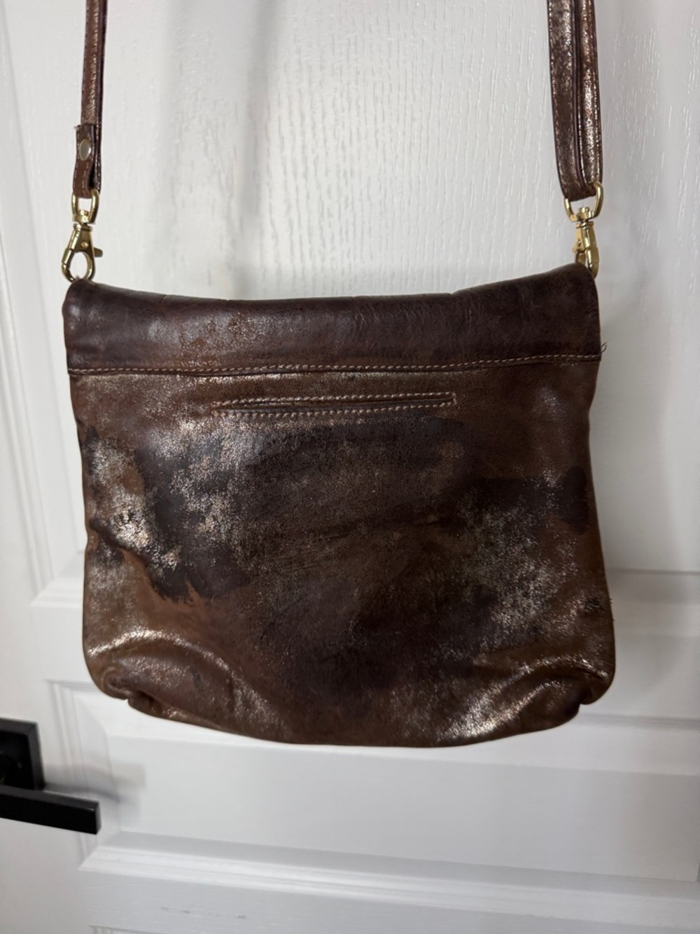 Hammitt Metallic Brown Crossbody Bag - Picture 5 of 10